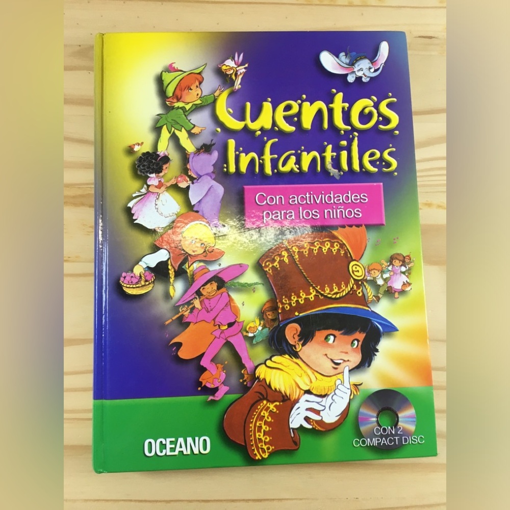 Libro En Español Cuentos Infantiles Océano Con Actividades Para Los Niños